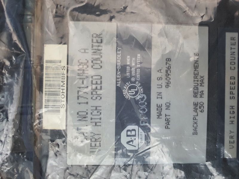 PLC 중고A(1771-VHSC/A) 고속카운터모듈