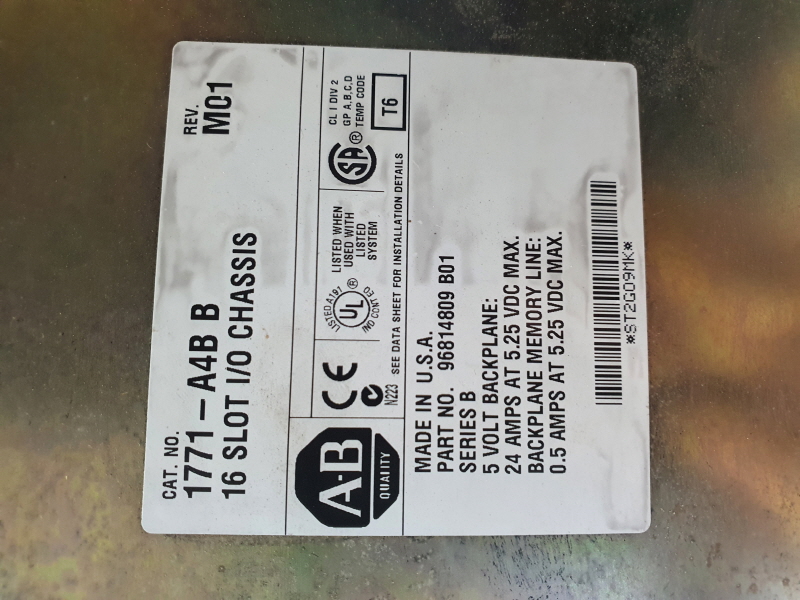 중고B(1771-A4B/B-K01) / PLC-5-40