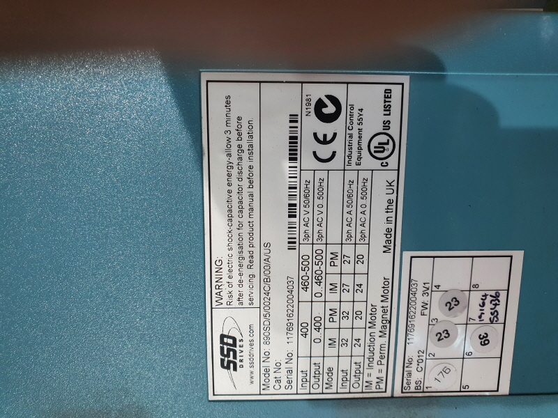 중고A(Servoregler 637F-Kompakt) PARKER SSD DRIVES